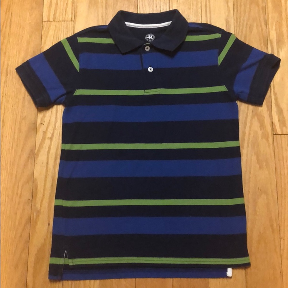 Boys J. Khaki Short Sleeve Polo Shirt (M)